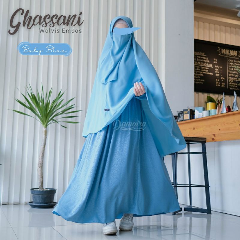 GHASSANI EMBOSS SET BY DAMAIRA / GHASSANI EMBOS SET DAMAIRA / GAMIS WOLFIS EMBOS