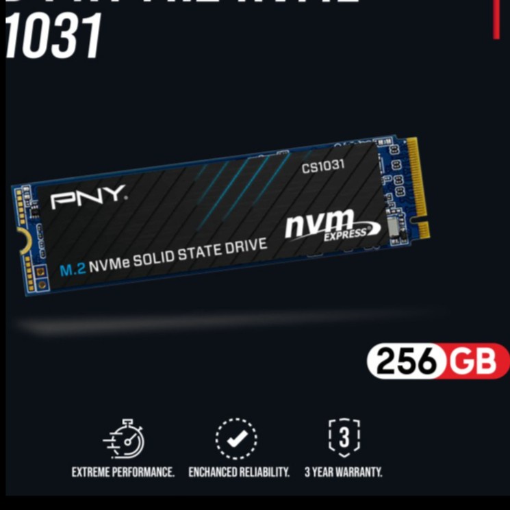 PNY NVME CS1031 256 GB