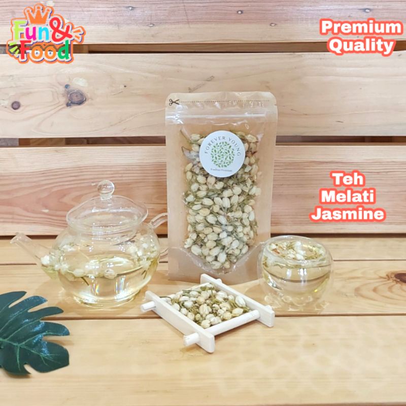 

Tea Premium Quality Teh Bunga Kering Teh Melati Dried Jasmine | Teh Bunga Herbal Terlaris