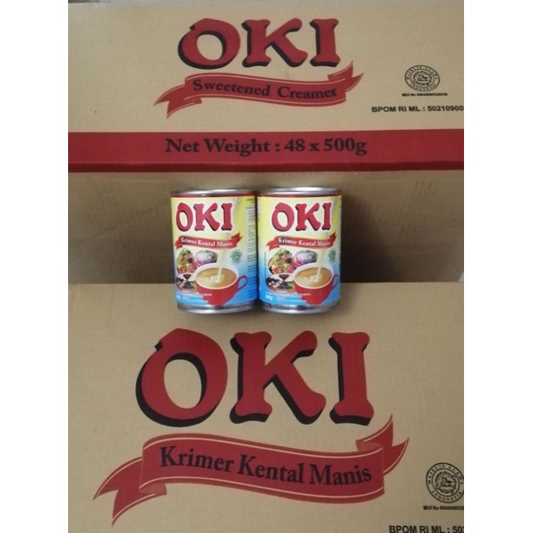 

OKI KRIMER KENTAL MANIS 500GR x 2 Pcs