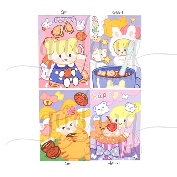 

GCC Paper Bag Blonde Girl Tas Kertas Bungkus Kue Hadiah Serbaguna GCC 507808