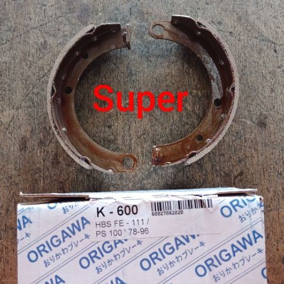 kampas hand rem brake shoes tangan colt diesel PS100