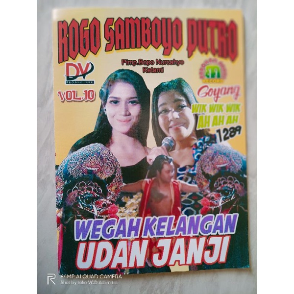 VCD original Rogo samboyo Putro wegah kelangan -udan janji