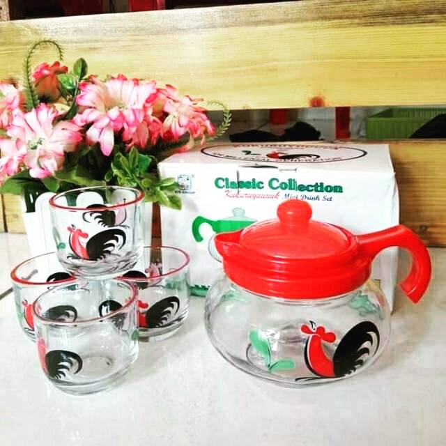 Teko Set Mini Kukuruyuk/Set 5 Pcs