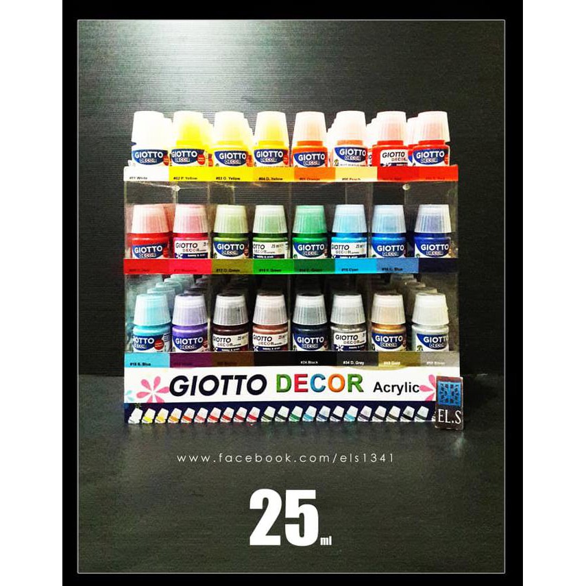 

HOT SALE Giotto Decor Acrylic Paints 25 ml - Cat Acrylic