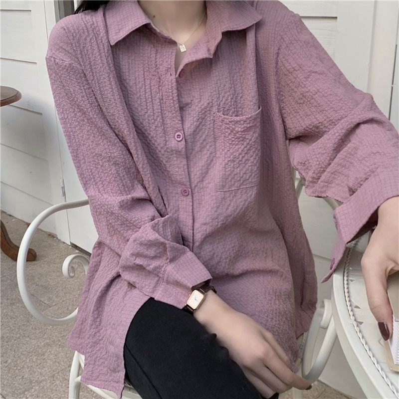 kemeja wanita/kemeja casual/kemeja oversize wanita