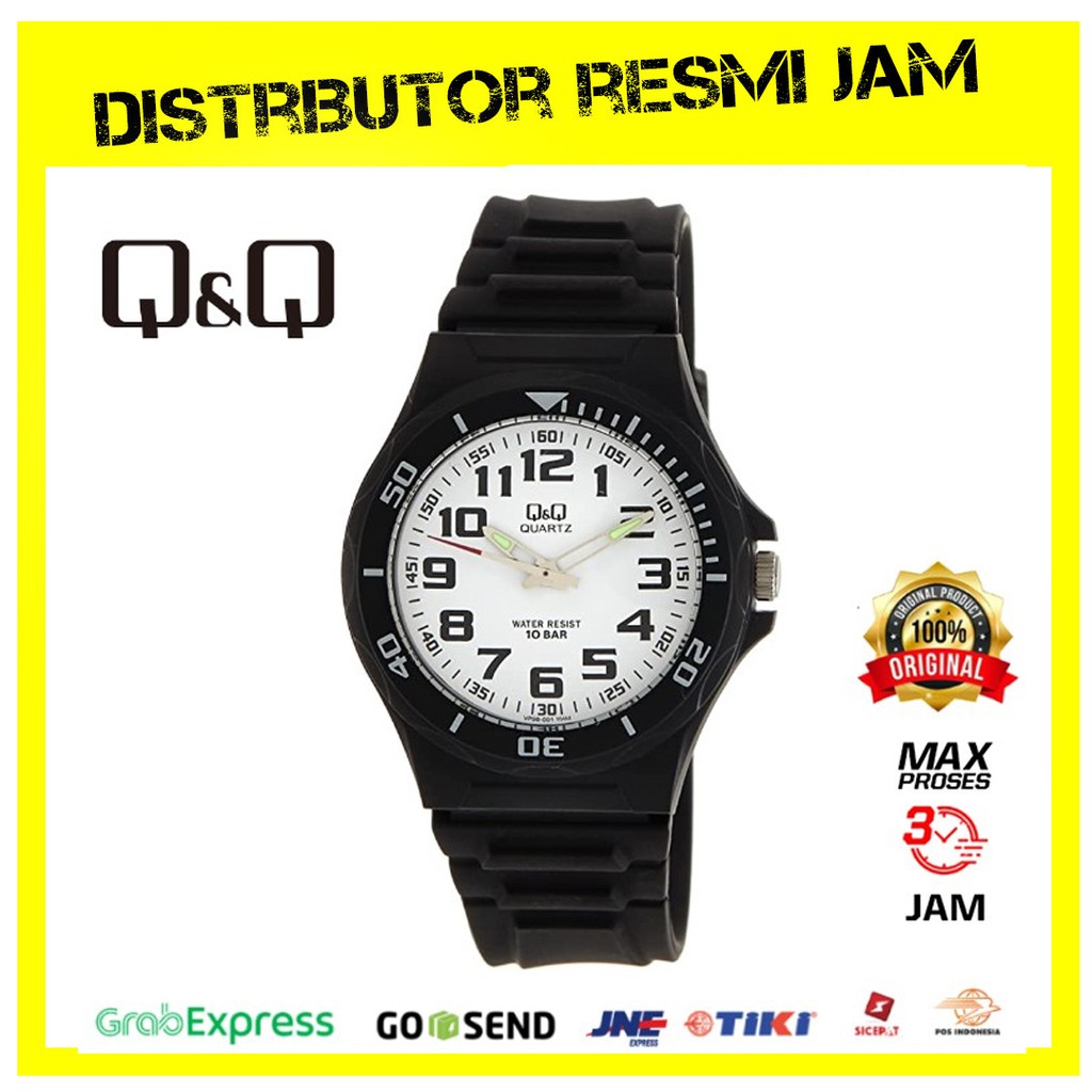 Jam Tangan Anak & Wanita Analog Casio QQ QnQ Q&Q VP96J001Y Ori