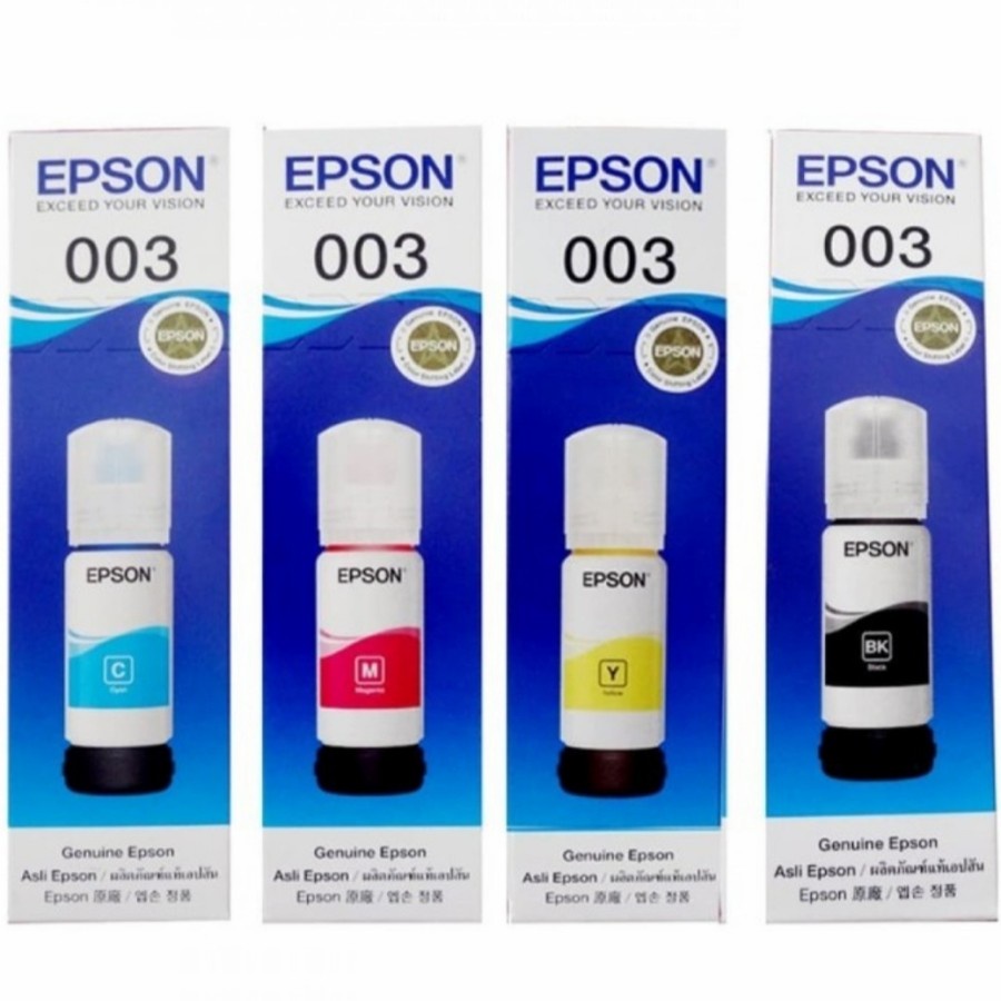 Tinta EPSON 003 ORIGINAL L1110 L3110 L3150