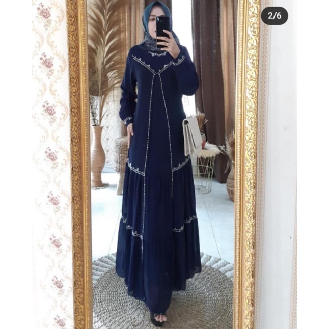 [ COD ]NEW LIMITED EDITION GAMIS CERUTTI BEBYDOL PAYET SUPER CANTIK // GAMIS WANITA SUPER PREMIUM OR