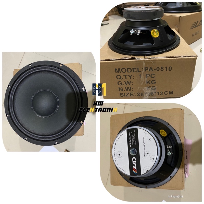 Speaker LAD PA 0810 10 inch lad