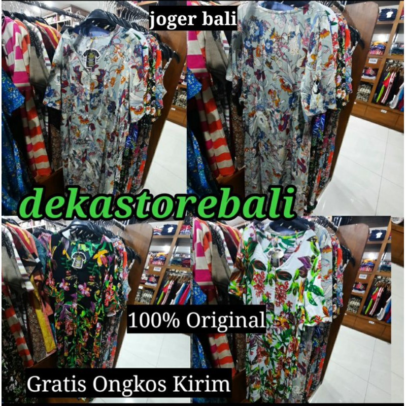 Dress Lengan Pendek JOGER BALI Size S - XL