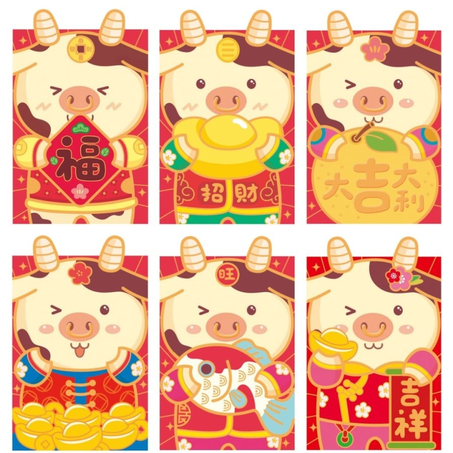 

Angpau Imlek 12-22 Isi 6 Lembar / Angpau Imlek Motif Lucu Murah Terlaris