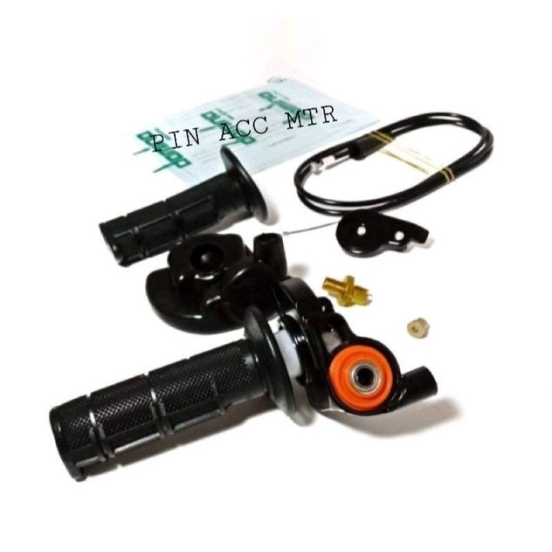 GAS SPONTAN DOMINO 1 KABEL UNIVERSAL KLX CRF TS RM D-TRACKER SUPERMOTO