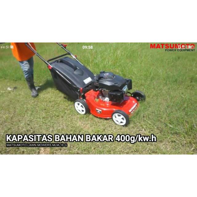 Mesin Mini Tiller Potong Rumput MATSUMOTO MLM-18 G