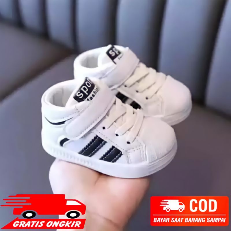sepatu Sneaker anak bayi sepatu kets prepet anak laki-laki sepatu sneakers Tali perekat anak-anak co