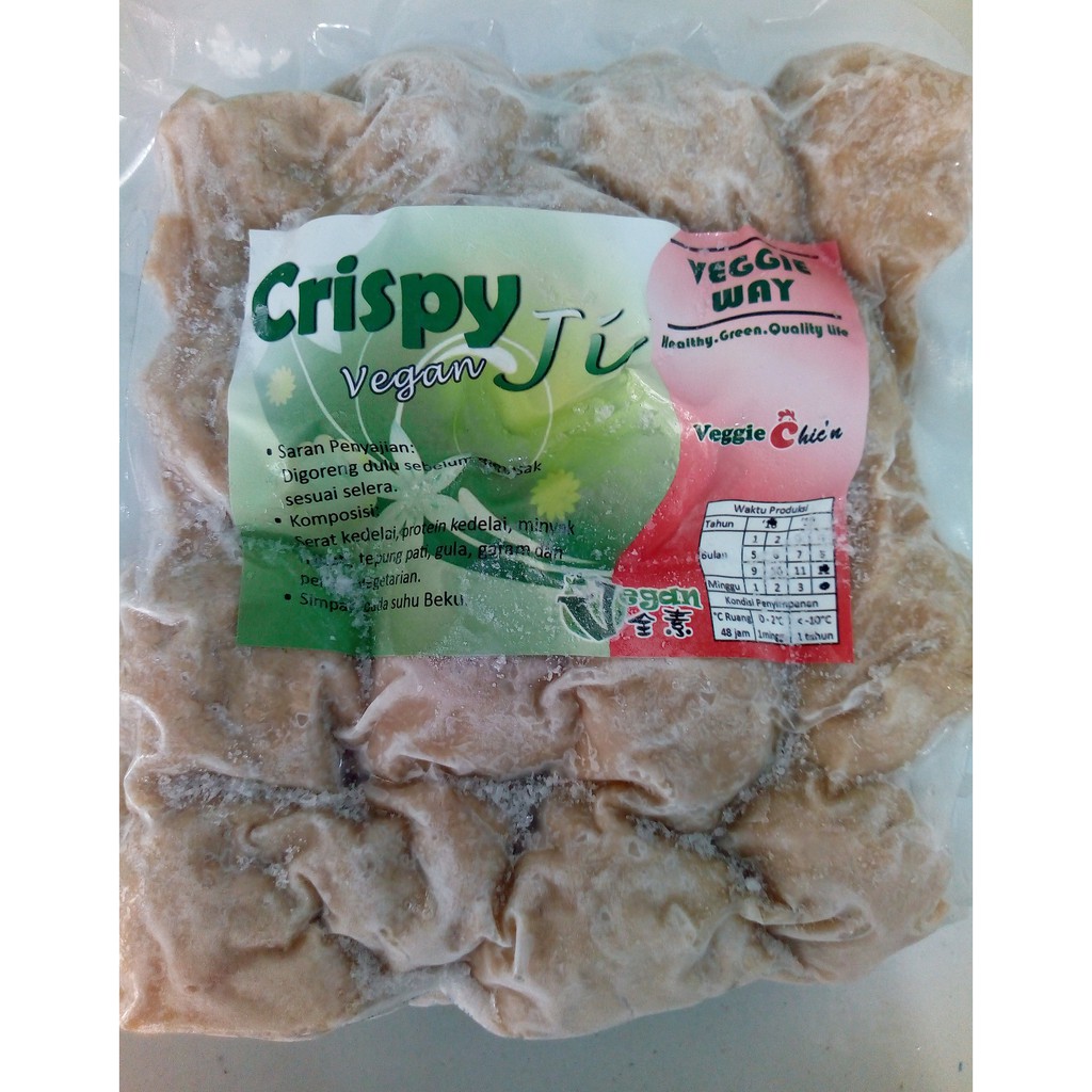 

Veggieway VEGAN Crispy Ji 500gm