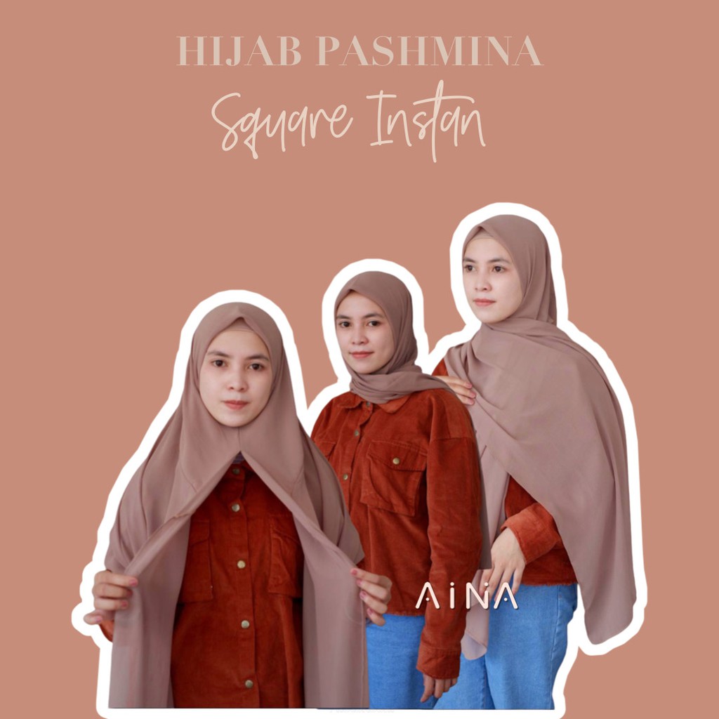 PASHMINA SQUARE INSTAN CERUTY/ PASHMINA SQUARE INSTAN