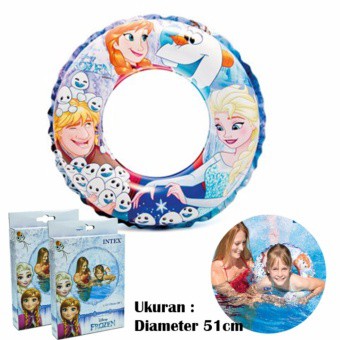 Ban Renang Anak Bulat Frozen 51cm / Swim Ring / Pelampung Renang