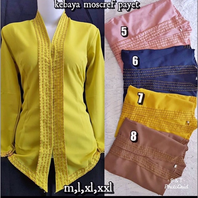 Kebaya jadi kref payet