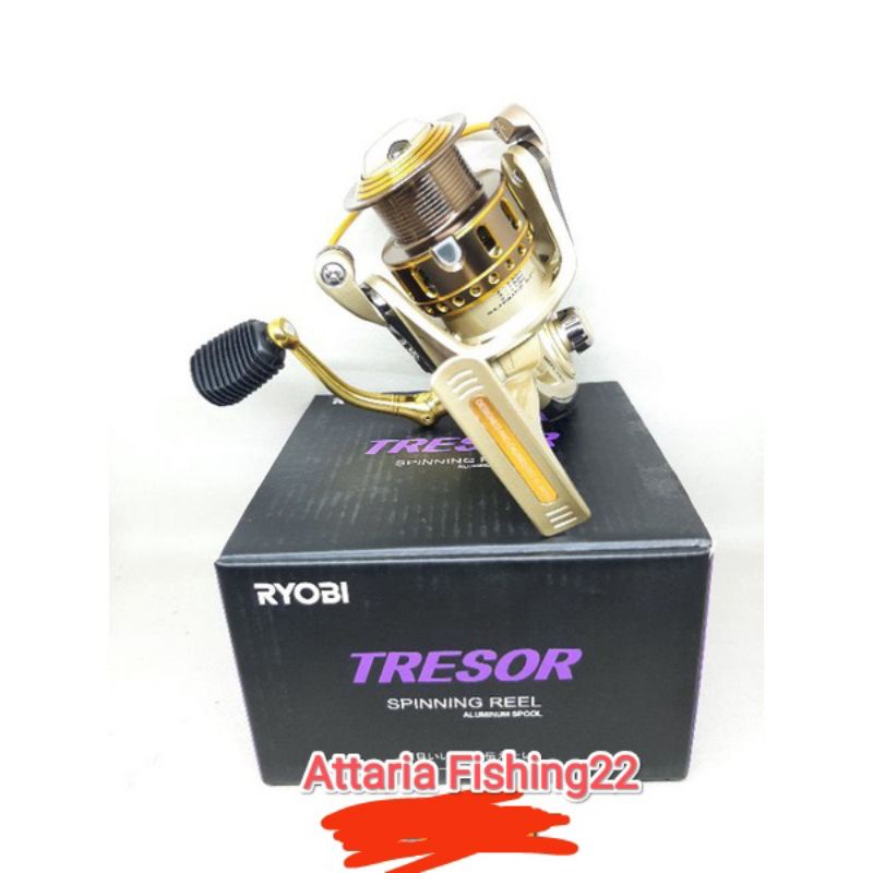 Reel Pancing Ryobi Tresor 3000 / Reel Spinning Belum Power Handle