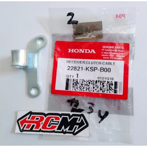 22821-KSP-B00 RECEIVER CLUTCH CABLE BESI KLEM TAHANAN KABEL KOPLING MEGA PRO 2010 ORI HONDA AHM ASLI