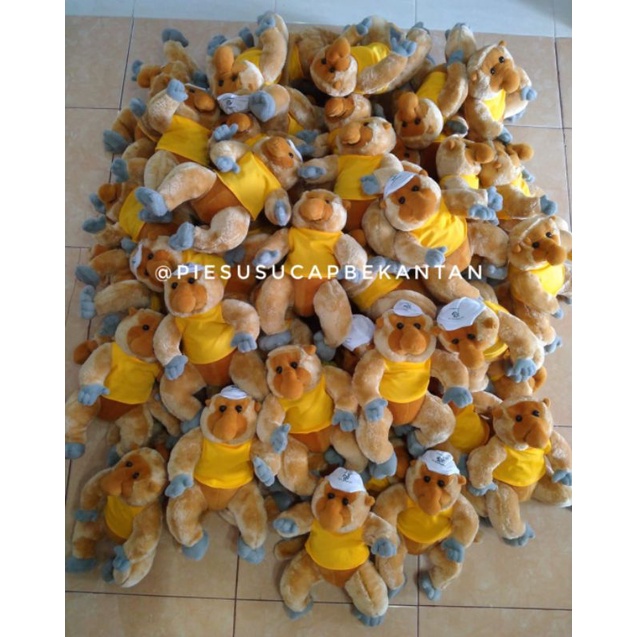 Boneka Bekantan ukuran 28 cm pake baju