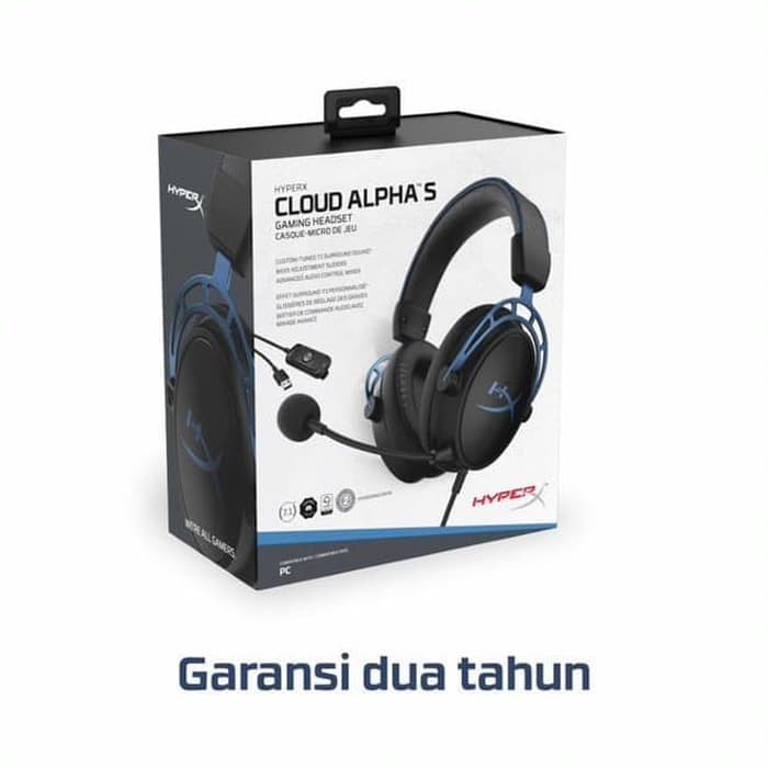 HyperX Cloud Alpha S - Gaming Headset (Blue)