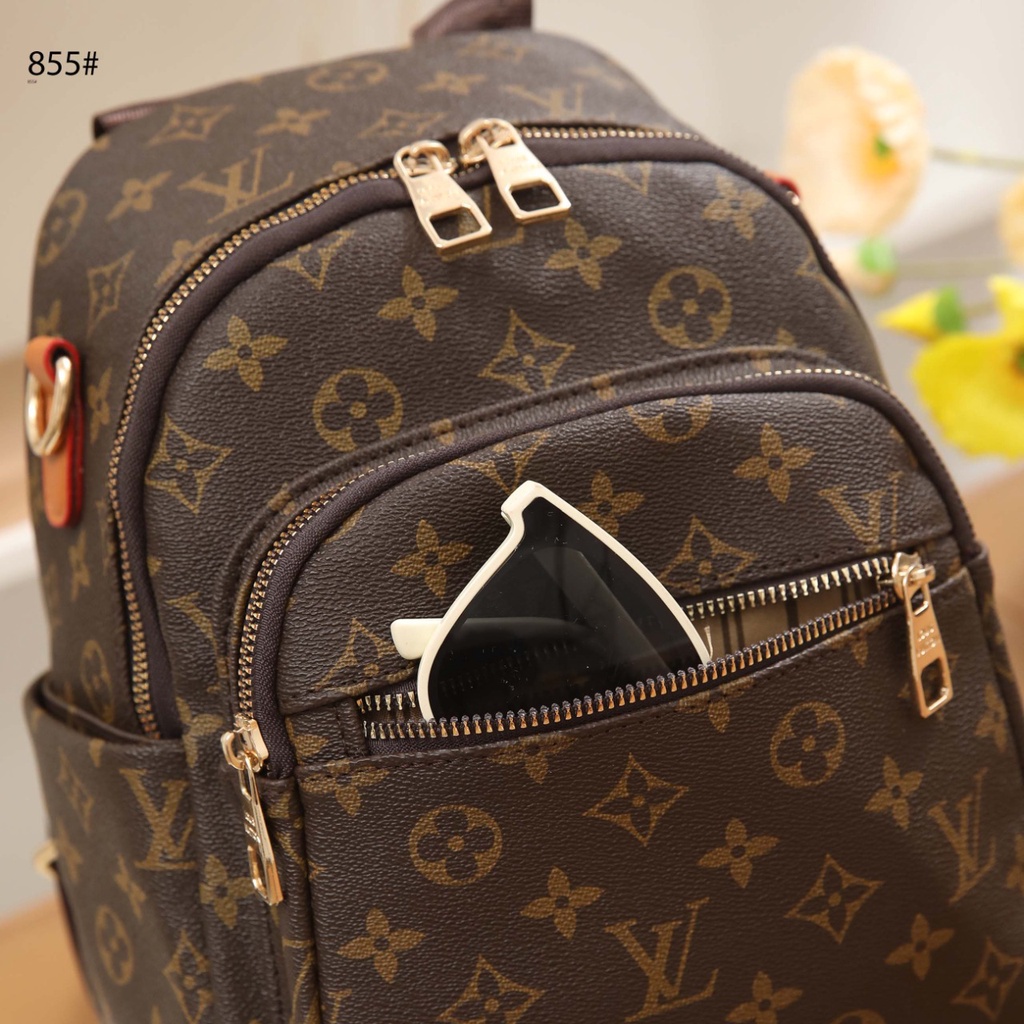 Backpack Shoulder Bag in Monogram 855