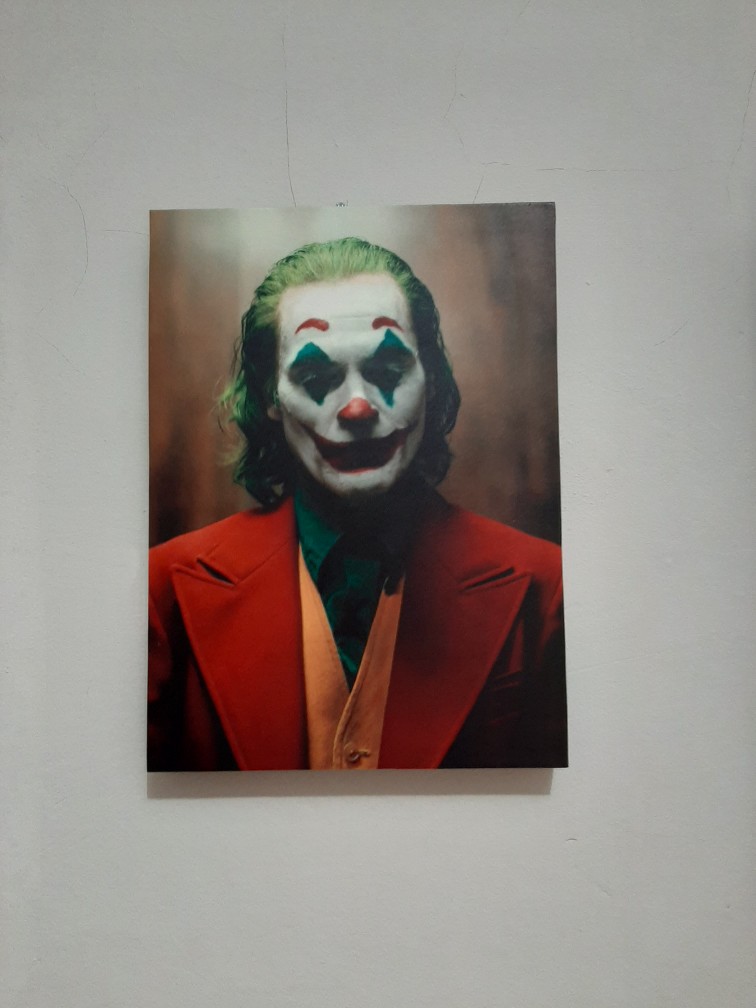 Poster Custom + Bingkai Kayu (30x22)