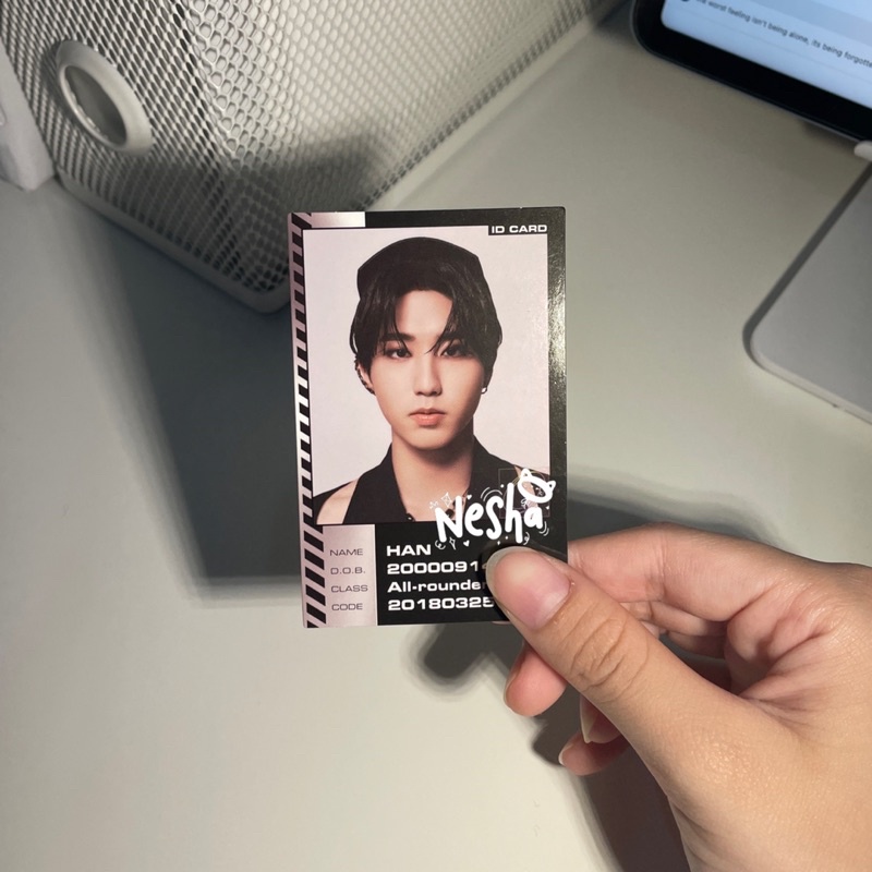 HAN JISUNG ID ODDINARY PHOTOCARD PC