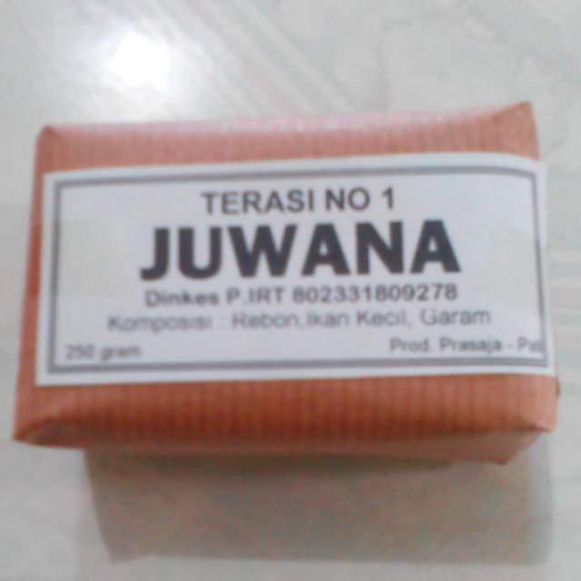

Terasi no: 1 JUWANA