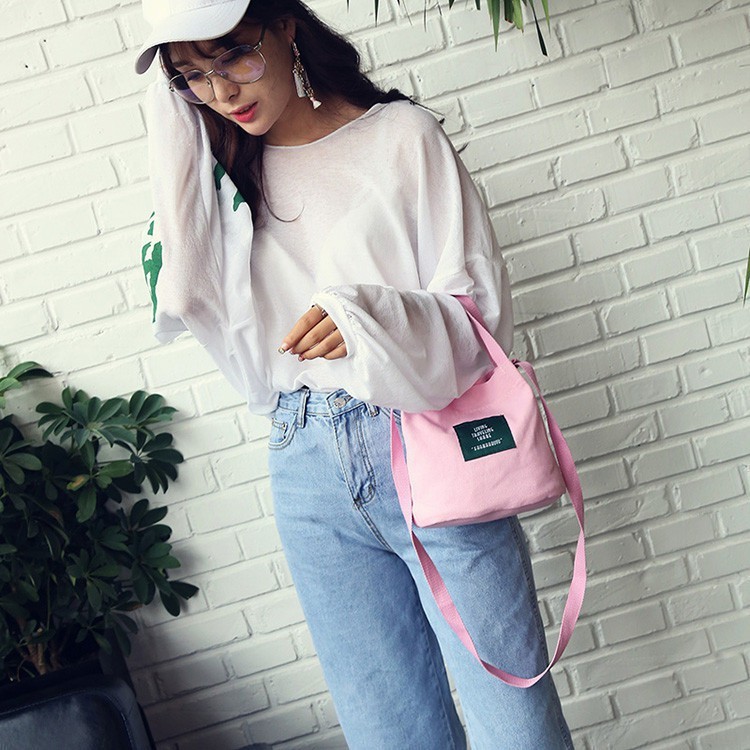 TIKTOK - ALICE BISA COD TAS IMPORT TAS KANVAS TAS BATAM TOTE BAG TAS CANVAS