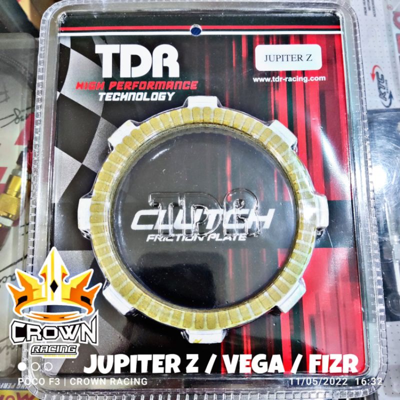 Kampas Kopling Ceramic TDR Yamaha Jupiter Z / Vega / FIZR