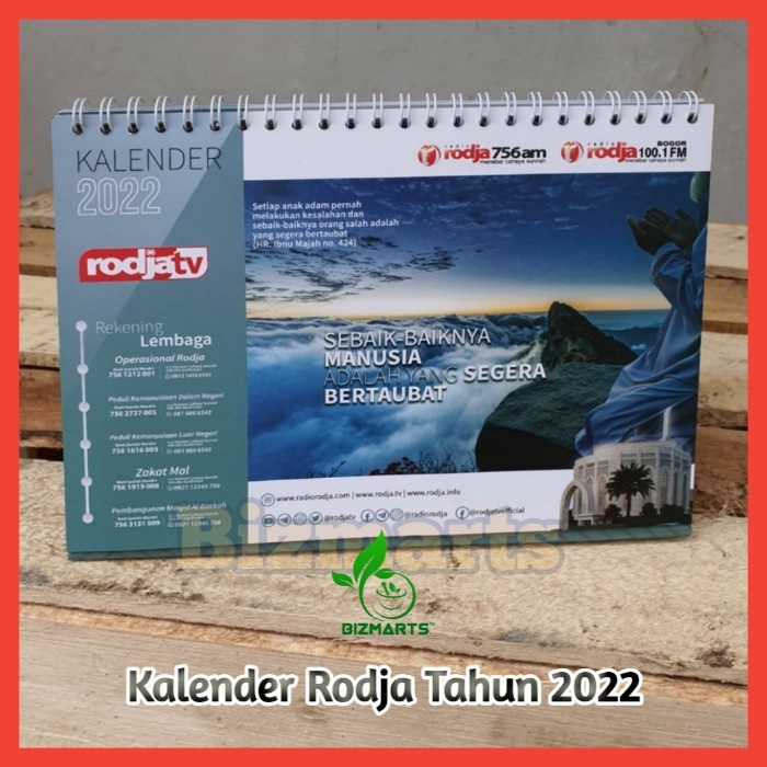 

READY Kalender Hijriyah Islam Kalender Meja/Mini/Duduk/Portabel Luxury Paper PROMO