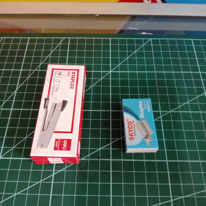 

Bundling stapler deli 0224 + isi staples skyco no.10