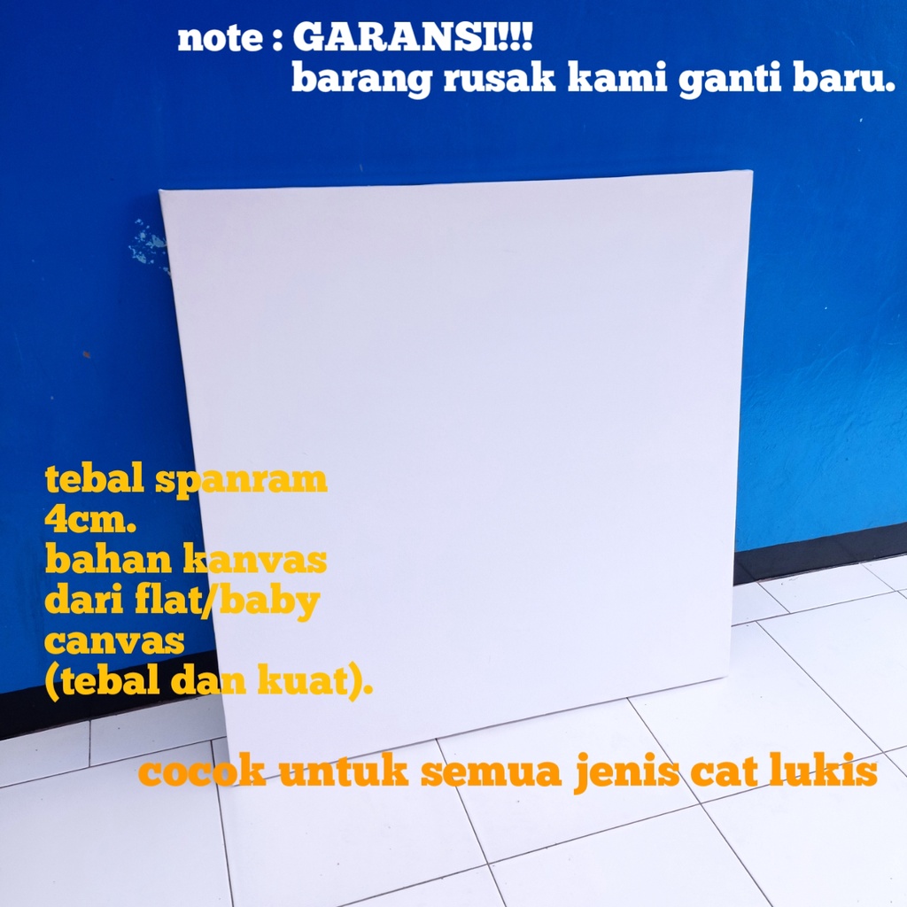 

kanvas lukis 80 x 80 cm canvas board 80x80cm