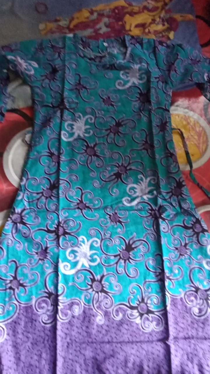 Batik Couple Keluarga - Sania Ruffle Ori Ndoro Jowi Dnt Sogan Cumi Tosca
