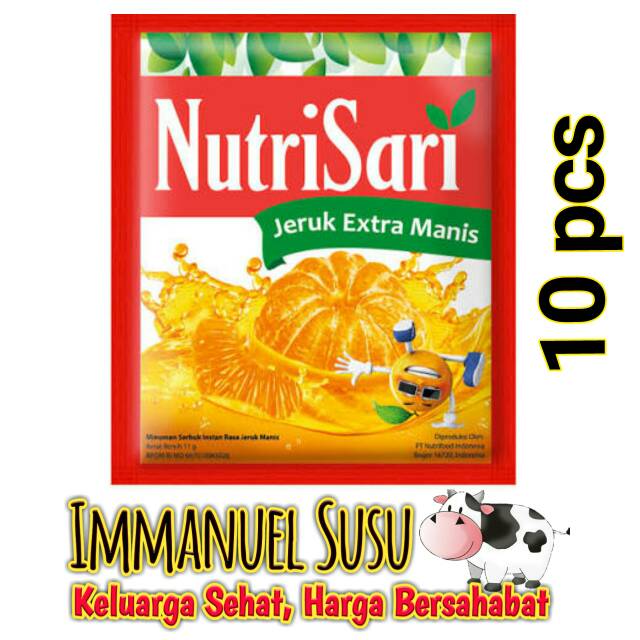 

Nutrisari Jeruk Ekstra Manis