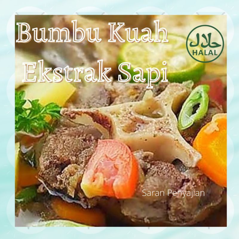 

Bumbu Kuah Sop Buntut atau Iga Sapi, Halal