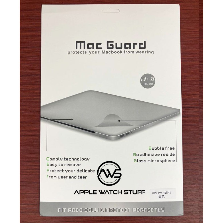 Mac Guard Macbook Pro Sticker Film Protector Full Body 13 16 2019 2020