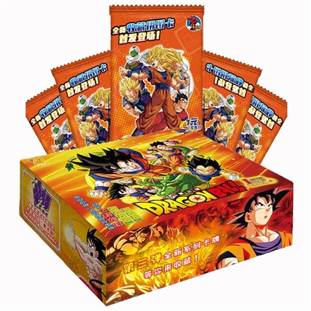 NEEDWAY Dragon BALL Z Board Game Anime Hadiah Keluarga Mainan Anak Son Goku Game Cards