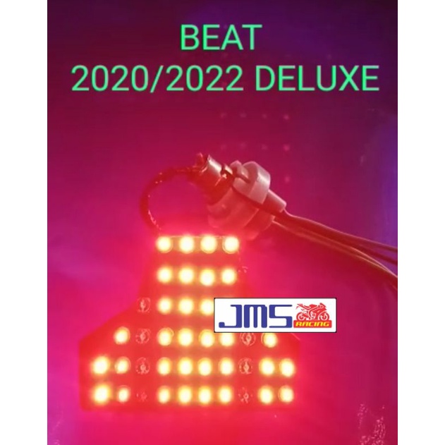 lampu stop led belakang running kedap kedip beat new beat deluxe esp fi tahun 2020-2022