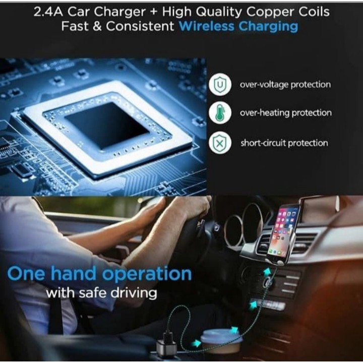 Car Holder Wireless Charger S5