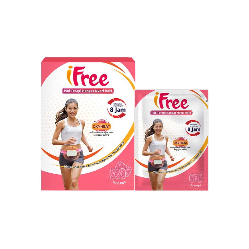 IFREE PAD 1 SACHET MEREDAKAN NYERI HAID DATANG BULAN MENS I FREE