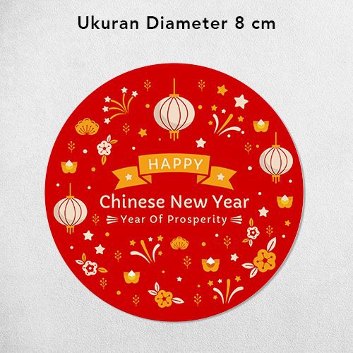 CETAK STIKER BULAT CUSTOM *ANTI AIR* STICKER IMLEK MAKANAN LABEL KEMASAN PRODUK BOTOL TOPLES KUE