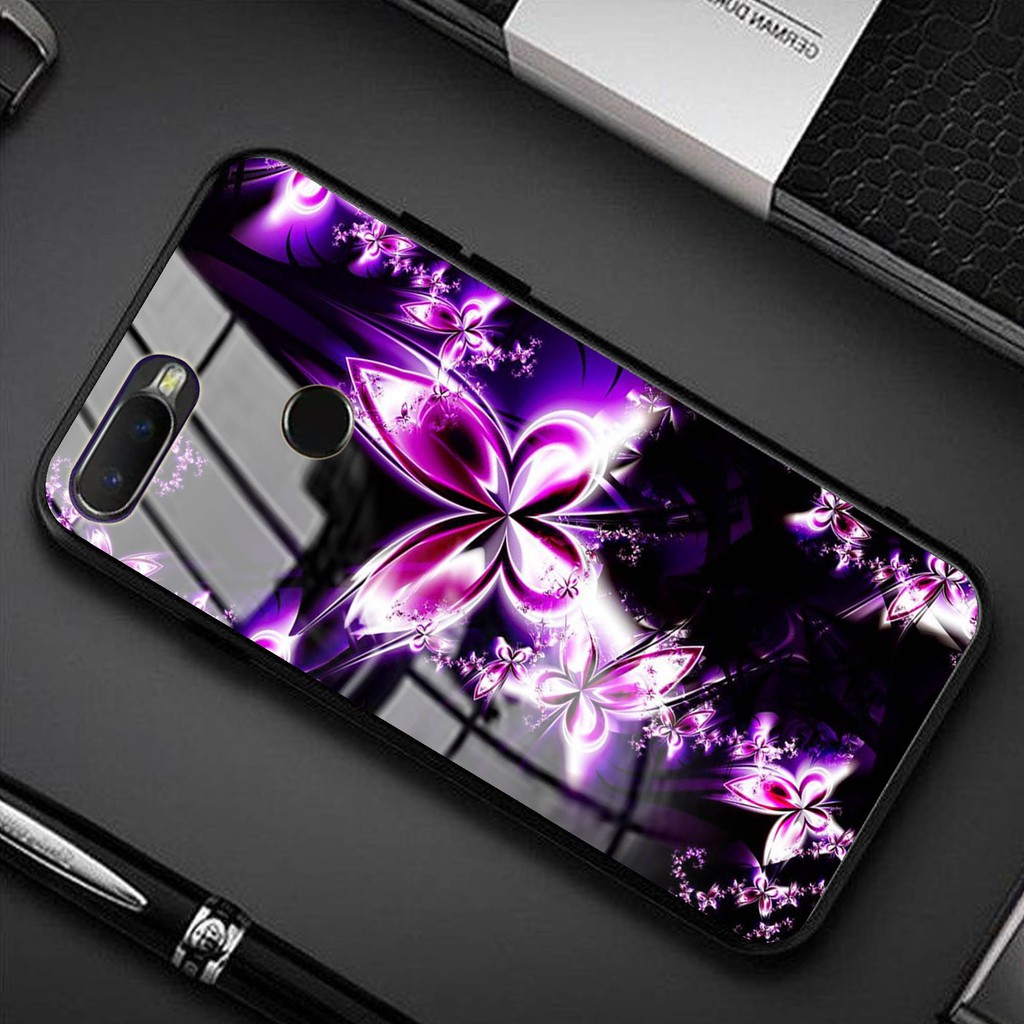 [H05] Case Kaca Oppo A12 A5S A7, Softcase Glass Oppo A12 A5S A7, Case Hp Oppo A12 A5S A7, Case hp Ke