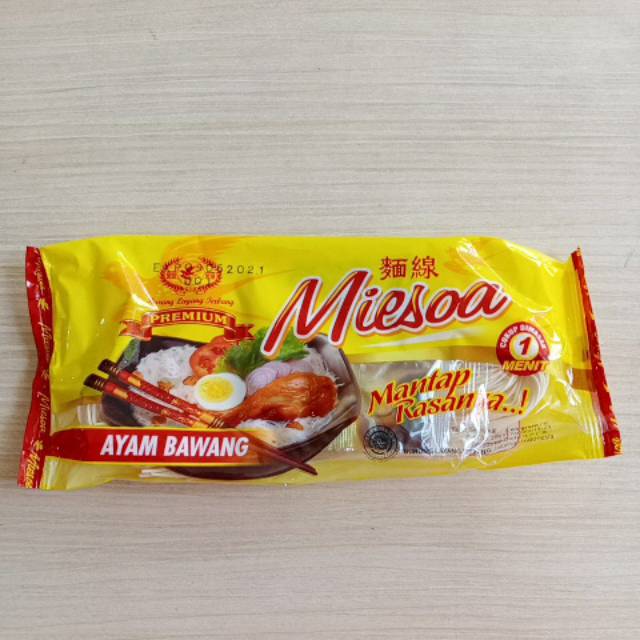 

MIESOA AYAM BAWANG / MISOA CAP BURUNG LAYANG TERBANG AYAM BAWANG