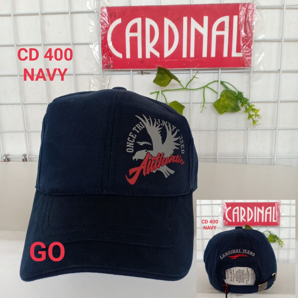 gof CB CARDINAL TOPI CASUAL 100 % Original Topi Cowok Baseball Keren