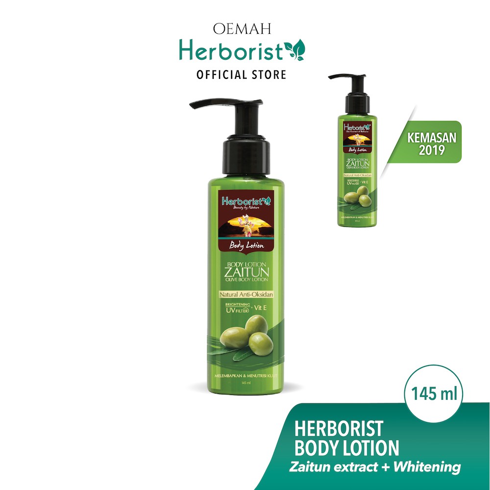 Herborist Body Lotion Zaitun 145ml Shopee Indonesia