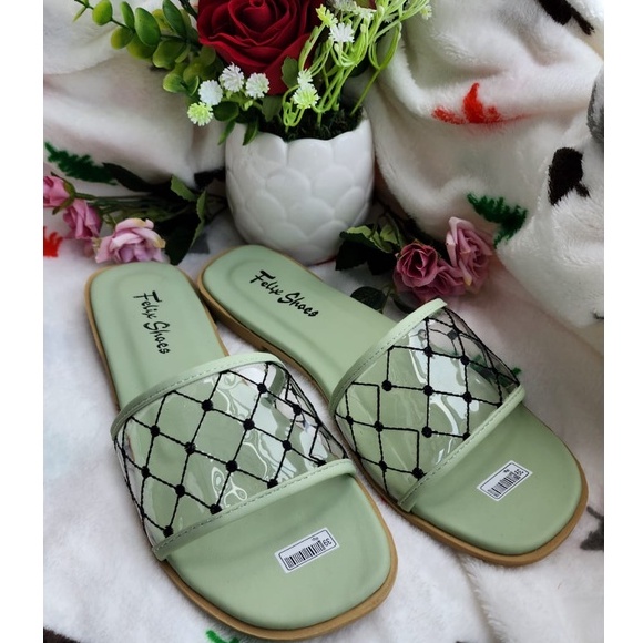 SANDAL SELOP WANITA JALA MIKA CANTIK SANDAL RUMAH FM-06